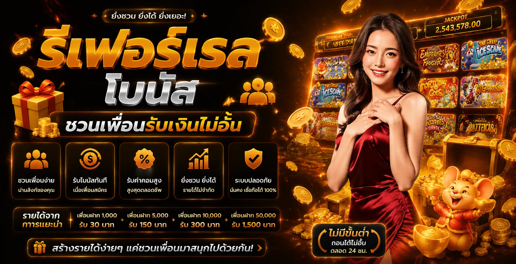 โปรสมาชิกใหม่ เงื่อนไขที่ควรรู้